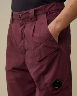 Trousers<C.P. Company Flatt Nylon Regular Cargo Pants Potent Purple