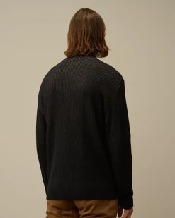 Jumpers<C.P. Company Fleece Knit Crewneck Vanisé Knit Walnut – Beige