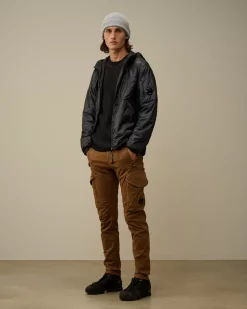 Jumpers<C.P. Company Fleece Knit Crewneck Vanisé Knit Walnut – Beige
