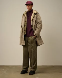 Jumpers<C.P. Company Full Rib Half Zipped Knit Potent Purple