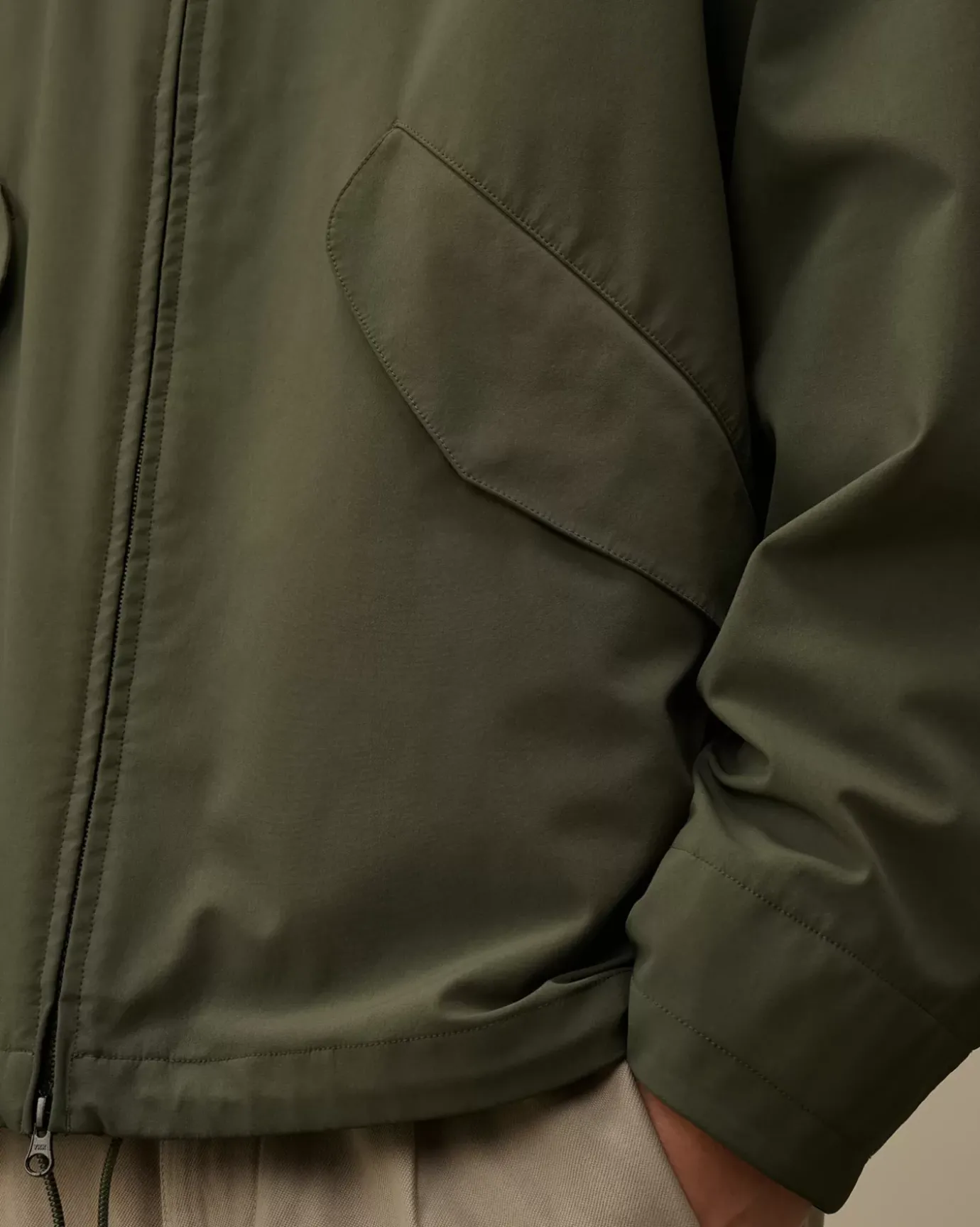 Jacket & Coats<C.P. Company GD Shell Mixed Goggle Hooded Jacket Grape Leaf – Green