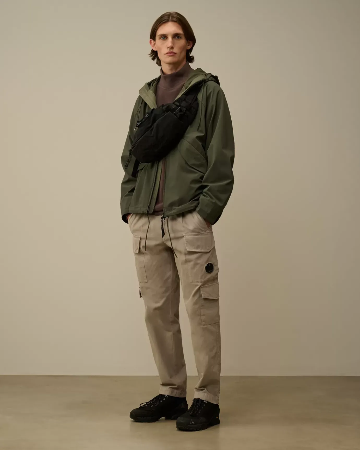 Jacket & Coats<C.P. Company GD Shell Mixed Goggle Hooded Jacket Grape Leaf – Green