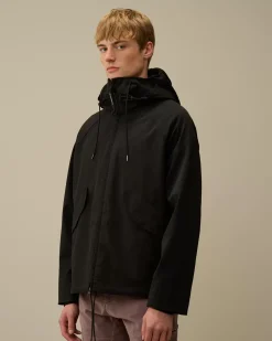 Jacket & Coats<C.P. Company GD Shell Mixed Goggle Hooded Jacket Black