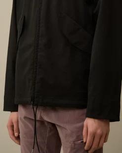 Jacket & Coats<C.P. Company GD Shell Mixed Goggle Hooded Jacket Black