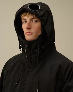 Jacket & Coats<C.P. Company GD Shell Mixed Goggle Hooded Jacket Black