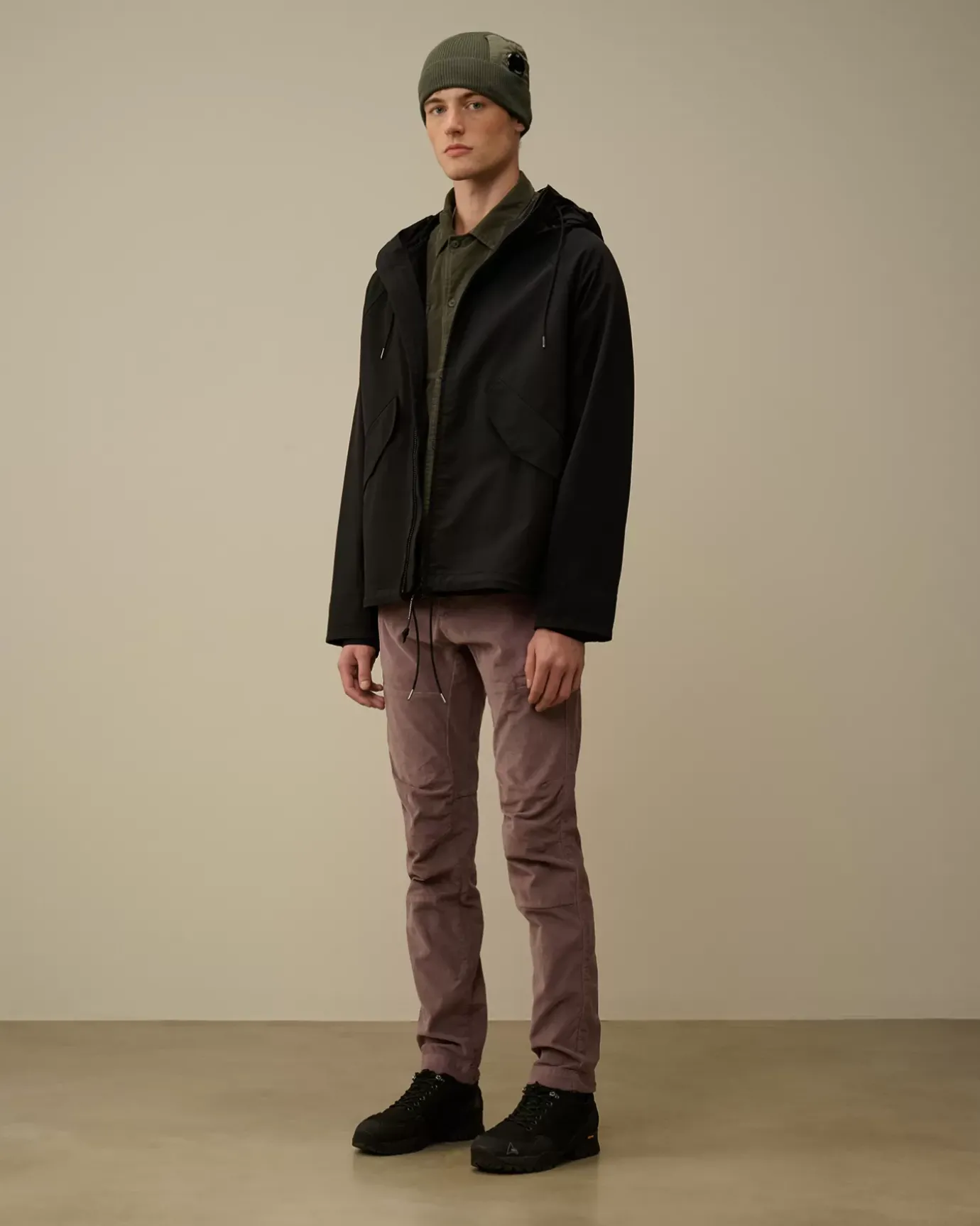 Jacket & Coats<C.P. Company GD Shell Mixed Goggle Hooded Jacket Black