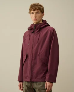 Jacket & Coats<C.P. Company GD Shell Mixed Goggle Hooded Jacket Potent Purple