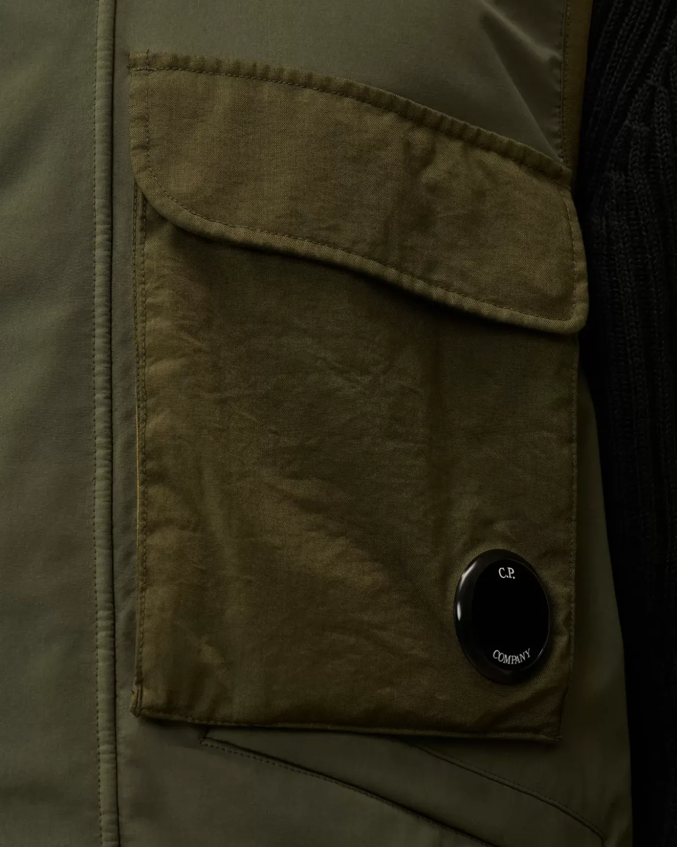 Jacket & Coats<C.P. Company GD Shell Mixed Lens Vest Grape Leaf – Green