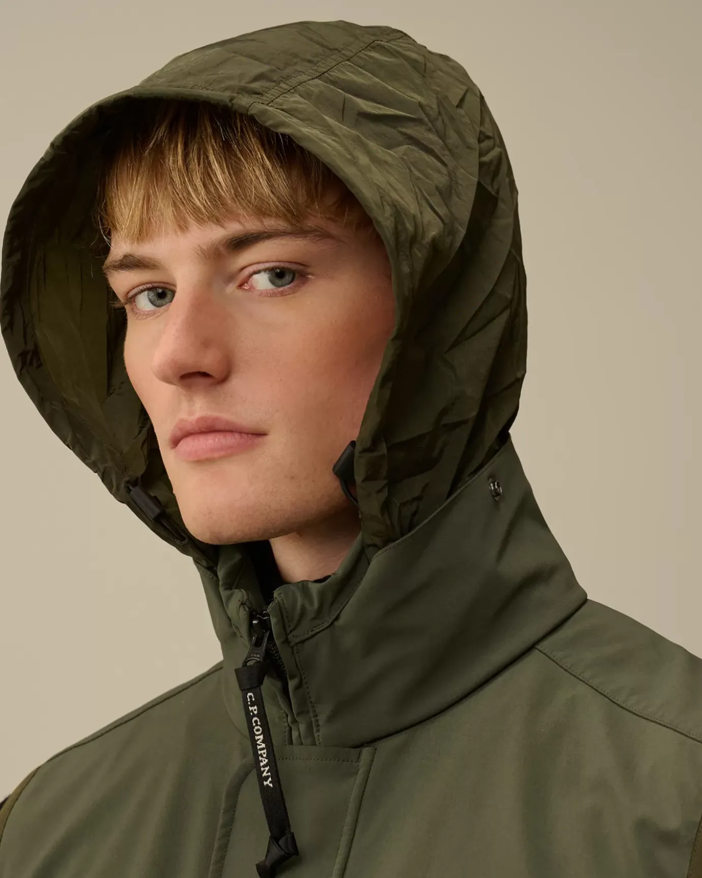 Jacket & Coats<C.P. Company GD Shell Mixed Lens Vest Grape Leaf – Green