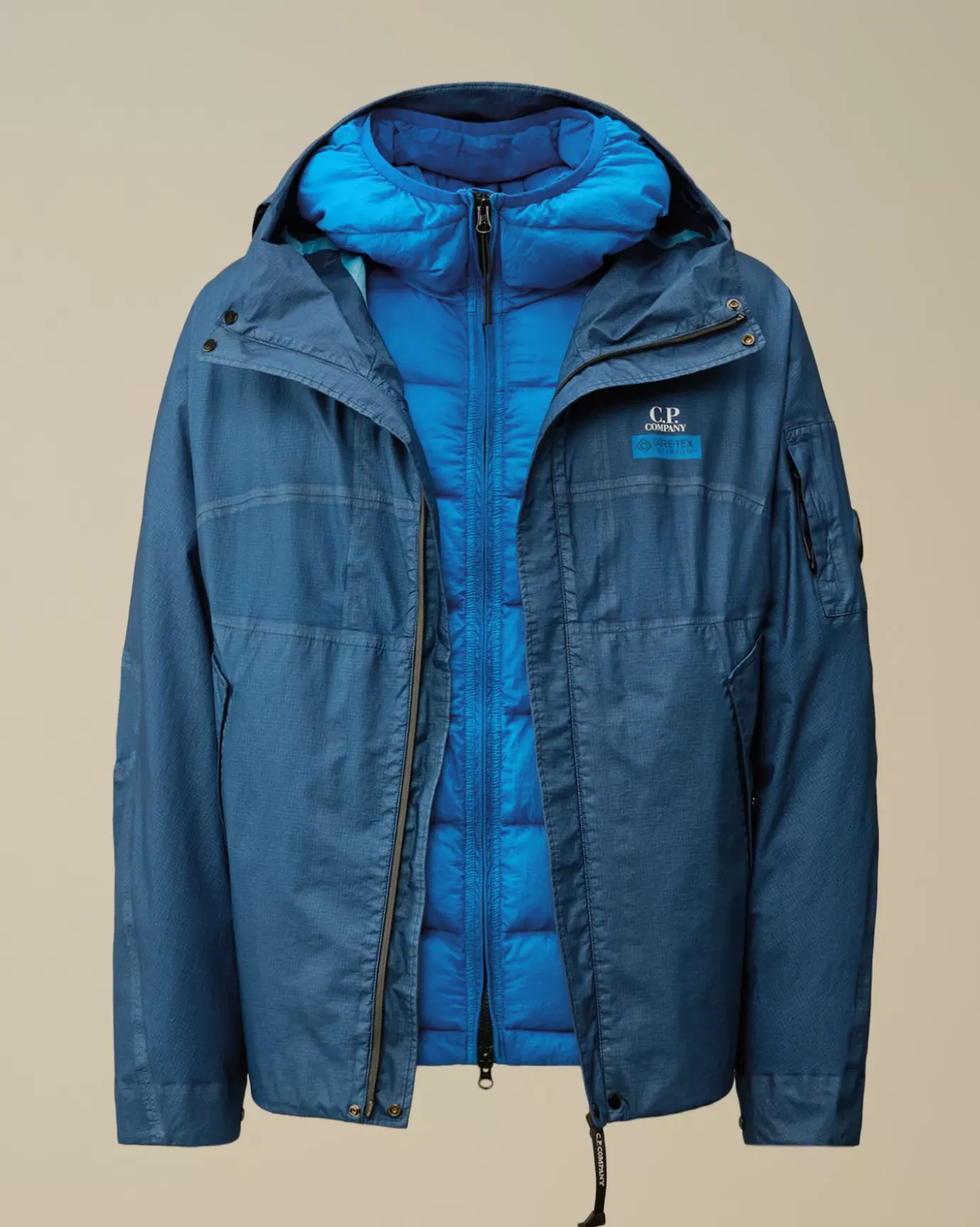 Jacket & Coats<C.P. Company Gore G-Type Reversible Jacket Directoire Blue