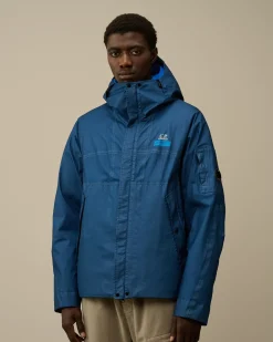 Jacket & Coats<C.P. Company Gore G-Type Reversible Jacket Directoire Blue