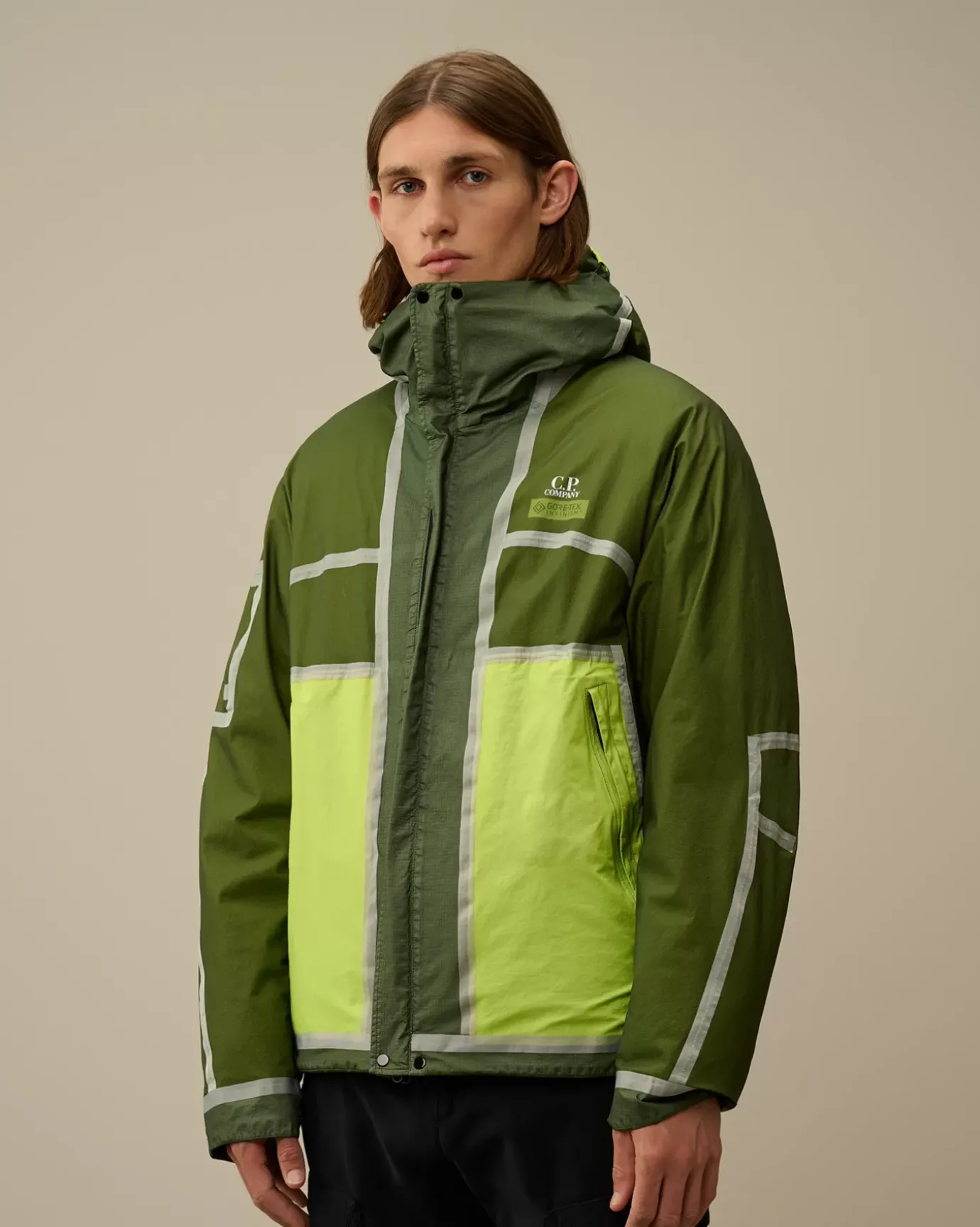 Jacket & Coats<C.P. Company Gore G-Type Reversible Jacket Piquant Green