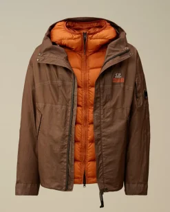 Jacket & Coats<C.P. Company Gore G-Type Reversible Jacket Bombay Brown