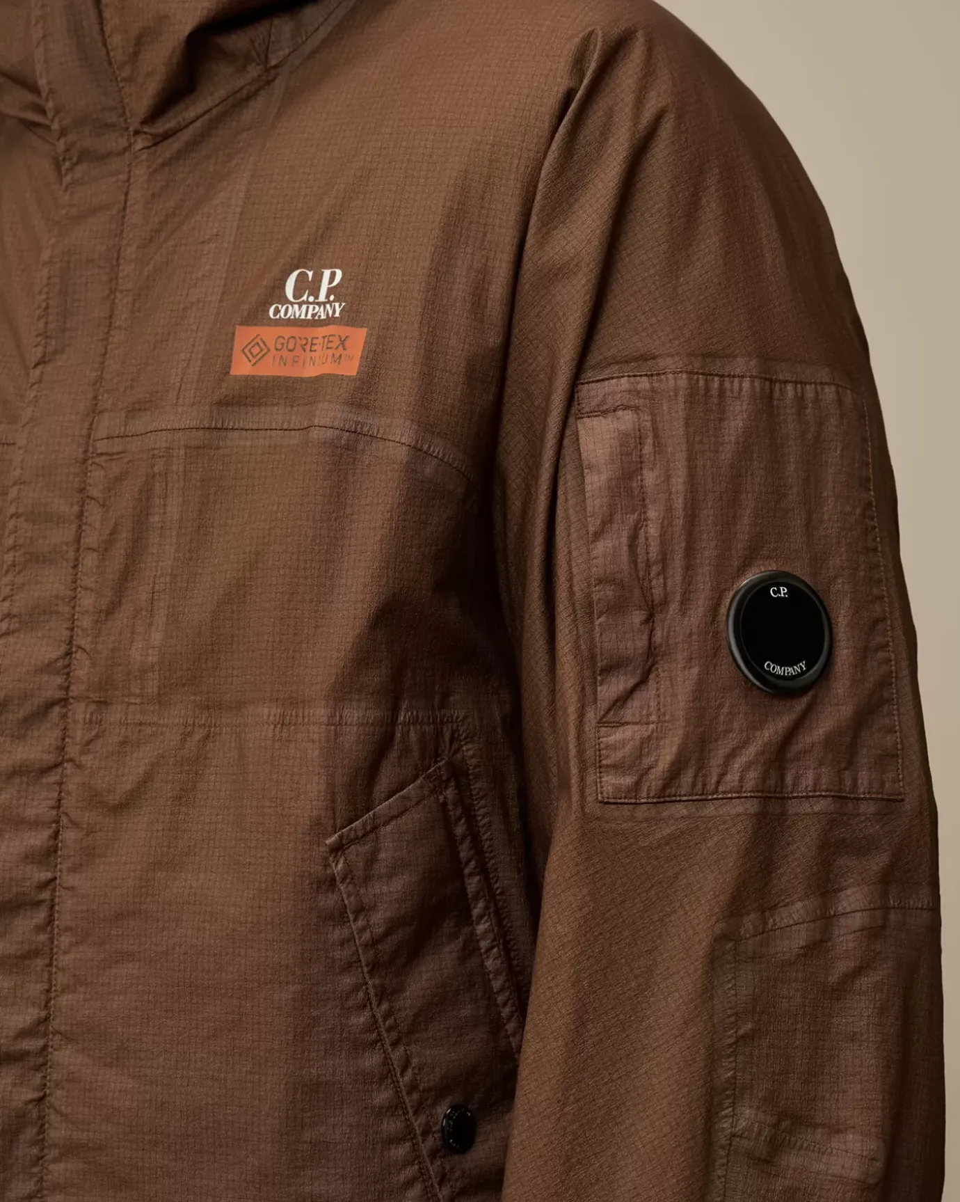 Jacket & Coats<C.P. Company Gore G-Type Reversible Jacket Bombay Brown