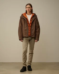 Jacket & Coats<C.P. Company Gore G-Type Reversible Jacket Bombay Brown