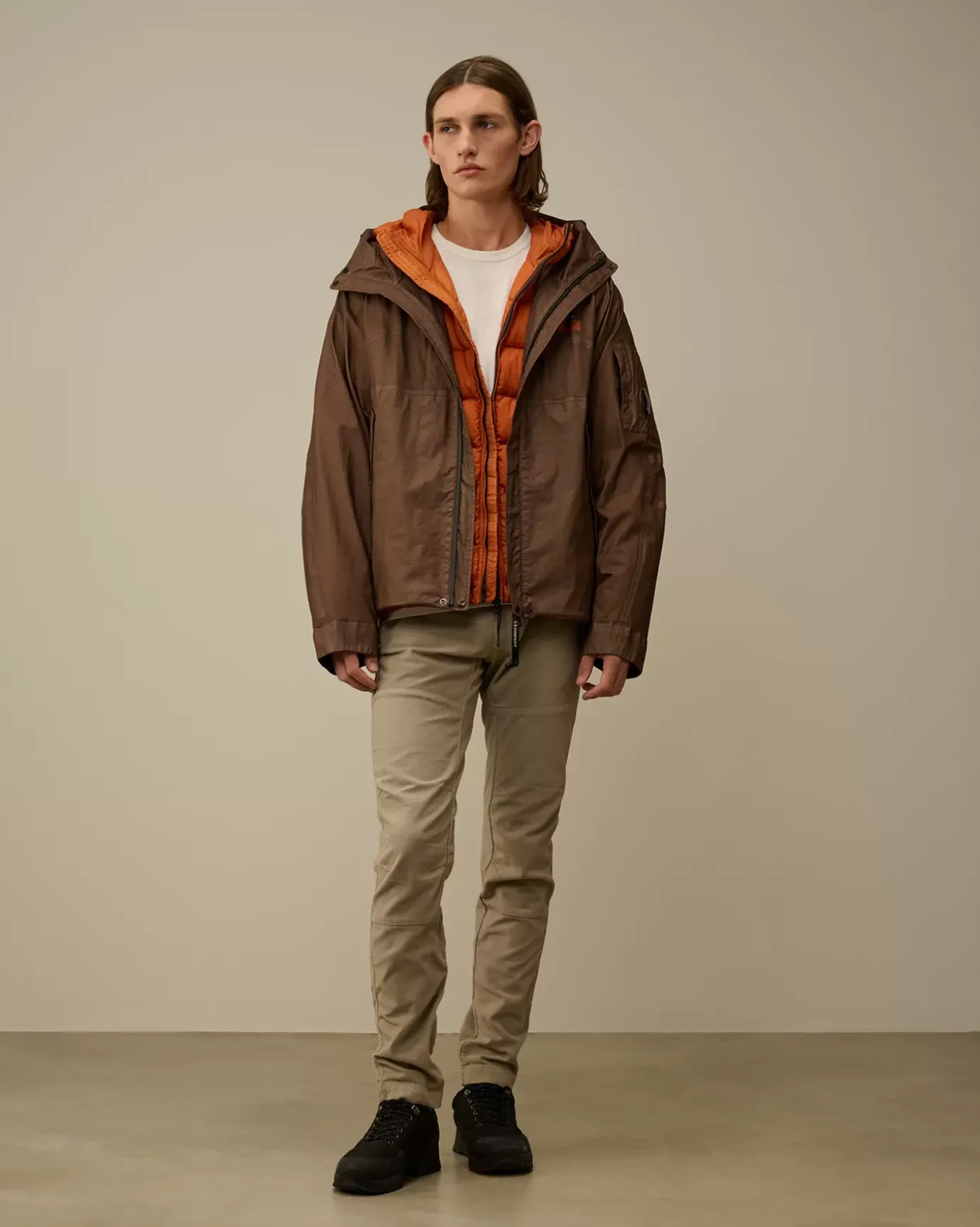Jacket & Coats<C.P. Company Gore G-Type Reversible Jacket Bombay Brown
