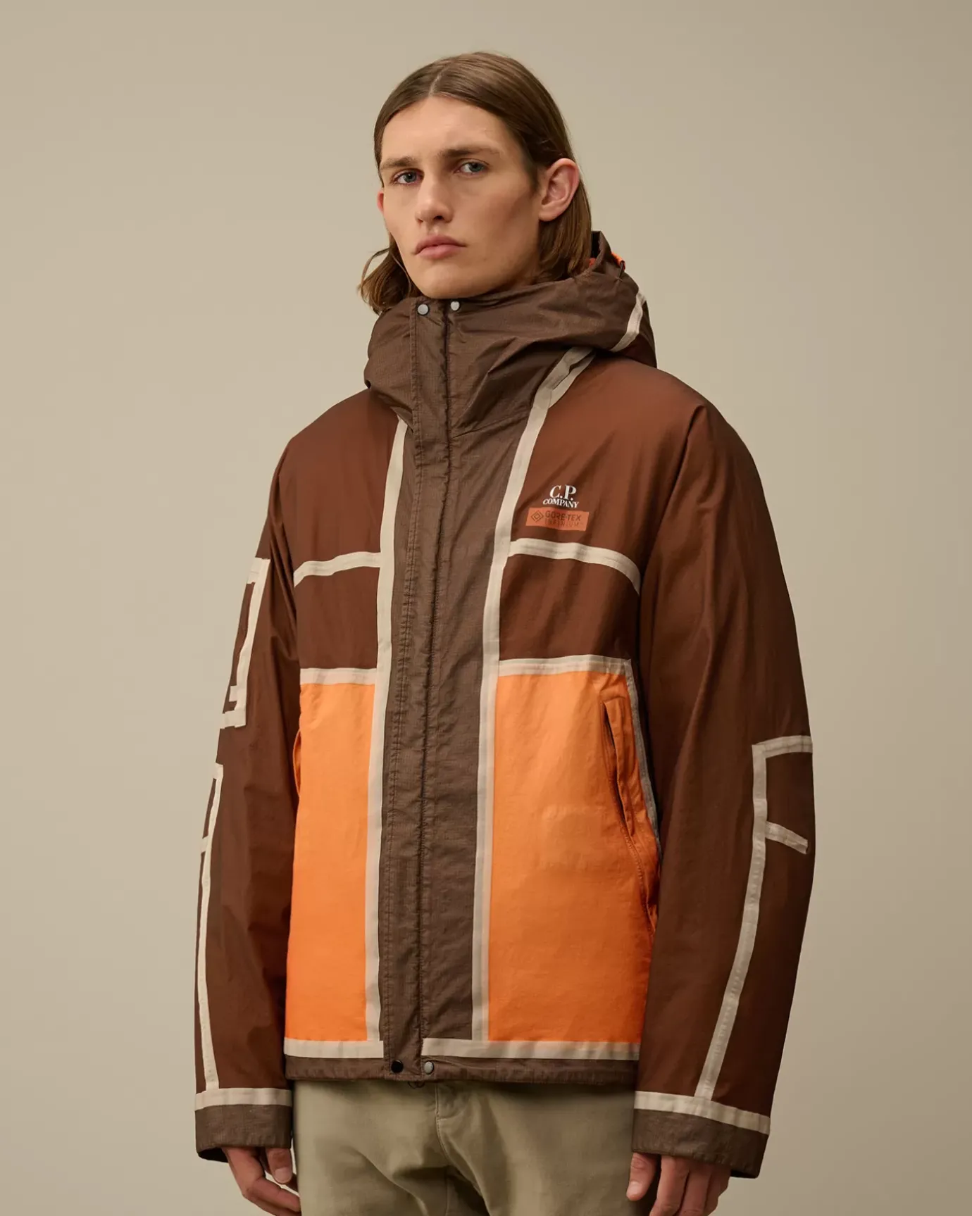 Jacket & Coats<C.P. Company Gore G-Type Reversible Jacket Bombay Brown