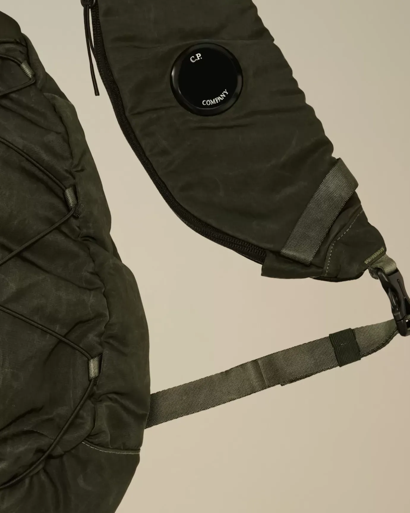 Clothing 10-14|Clothing 4-8<C.P. Company Kids Nylon B Crossbody Rucksack Grape Leaf – Green