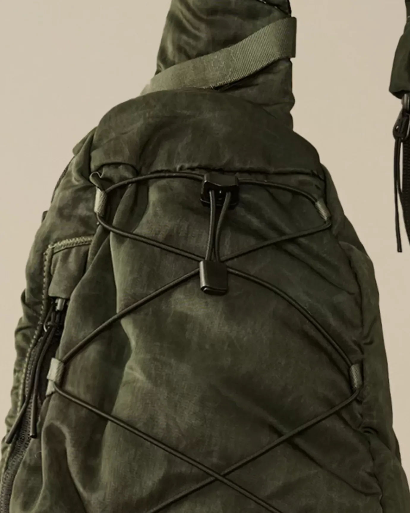 Clothing 10-14|Clothing 4-8<C.P. Company Kids Nylon B Crossbody Rucksack Grape Leaf – Green