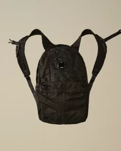 Clothing 10-14|Clothing 4-8<C.P. Company Kids Nylon B Lens Backpack Black