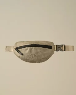 Clothing 10-14|Clothing 4-8<C.P. Company Kids Nylon B Logo Zipped Waistbag Vintage Khaki – Beige