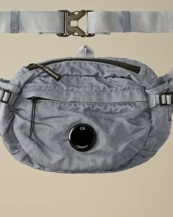 Clothing 10-14|Clothing 4-8<C.P. Company Kids Nylon B Waistbag Flint Stone – Blue