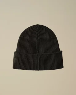Clothing 10-14|Clothing 4-8<C.P. Company Kids Wool Knit Goggle Beanie Black
