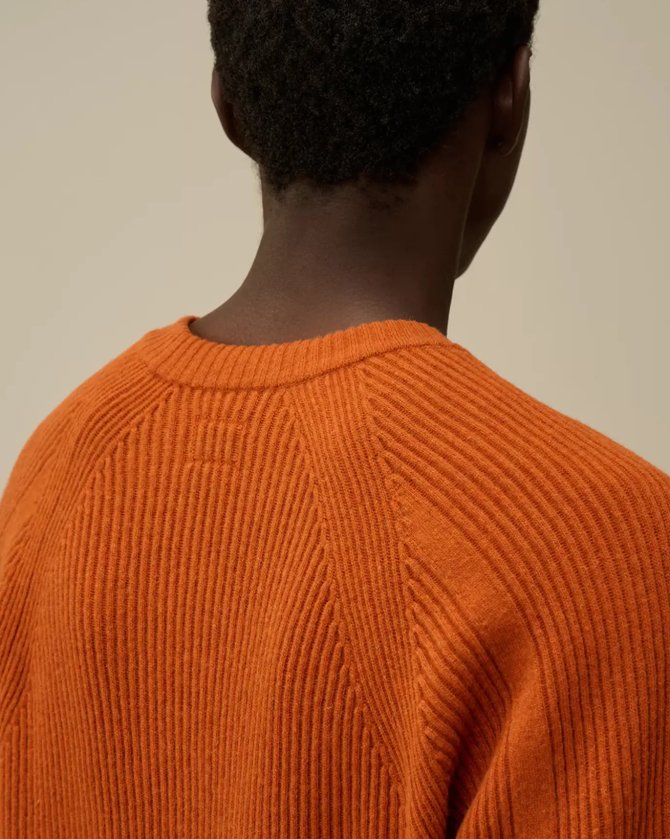Jumpers<C.P. Company Lambswool GRS Crew Neck Full Knit Bombay Brown
