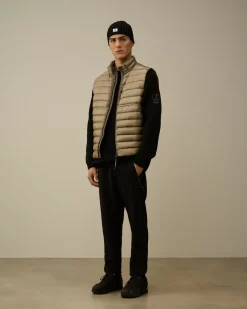 Tracksuits & Shorts<C.P. Company Light Fleece Embroidery Sweatpants Black