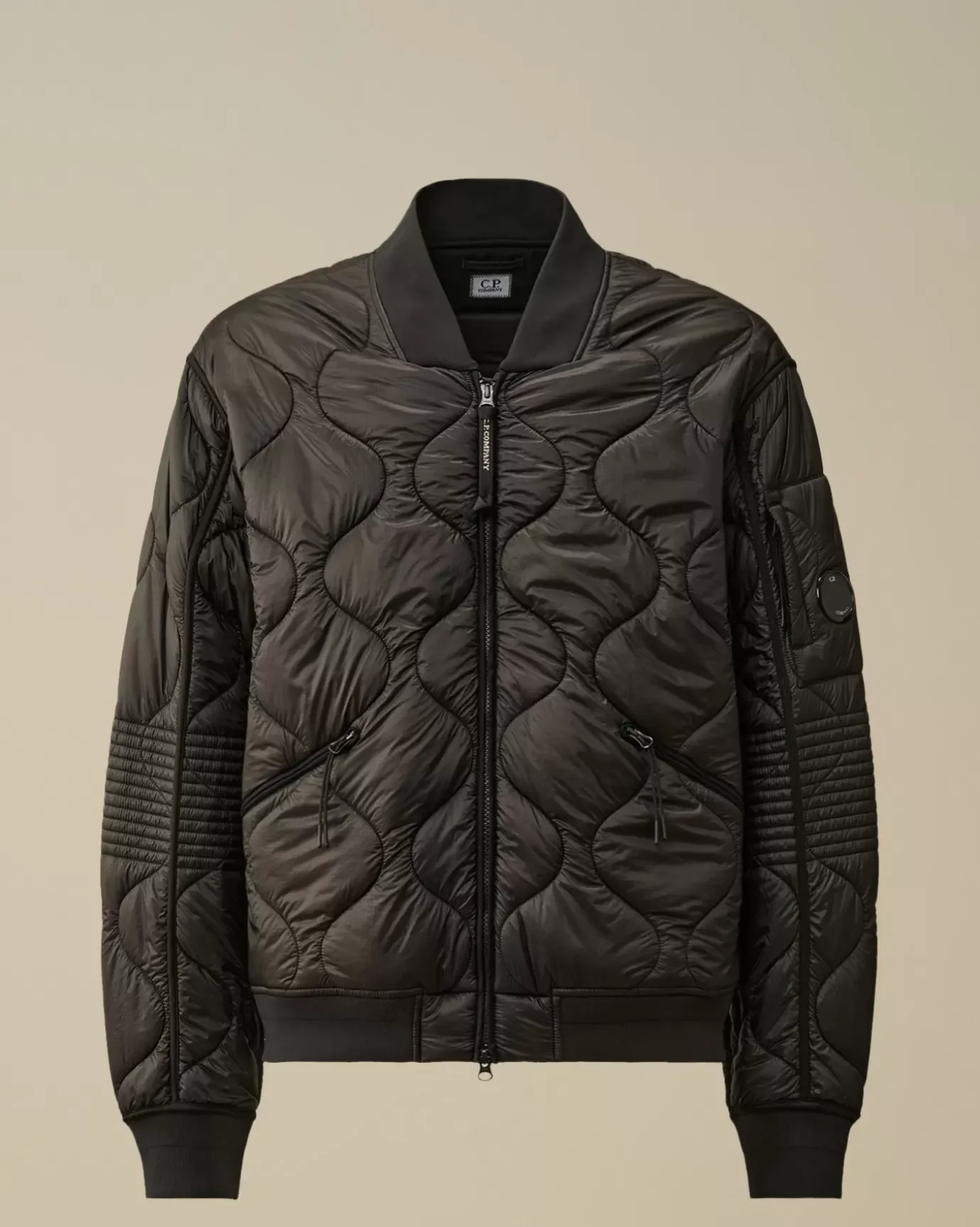 Jacket & Coats<C.P. Company Liner Padded Bomber Jacket Black