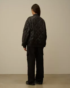 Jacket & Coats<C.P. Company Liner Padded Bomber Jacket Black