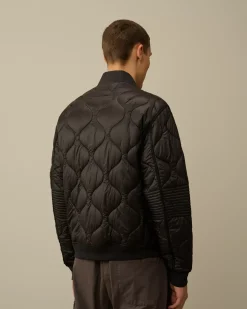 Jacket & Coats<C.P. Company Liner Padded Bomber Jacket Black