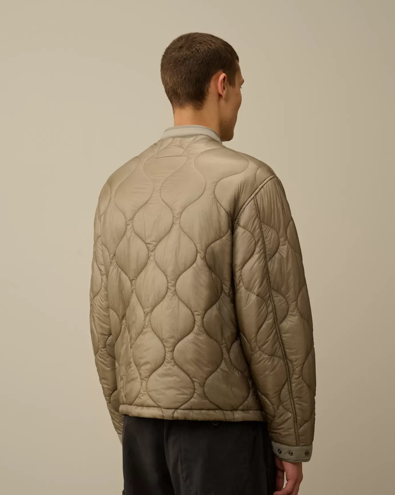 Jacket & Coats<C.P. Company Liner Padded Jacket Vintage Khaki – Beige