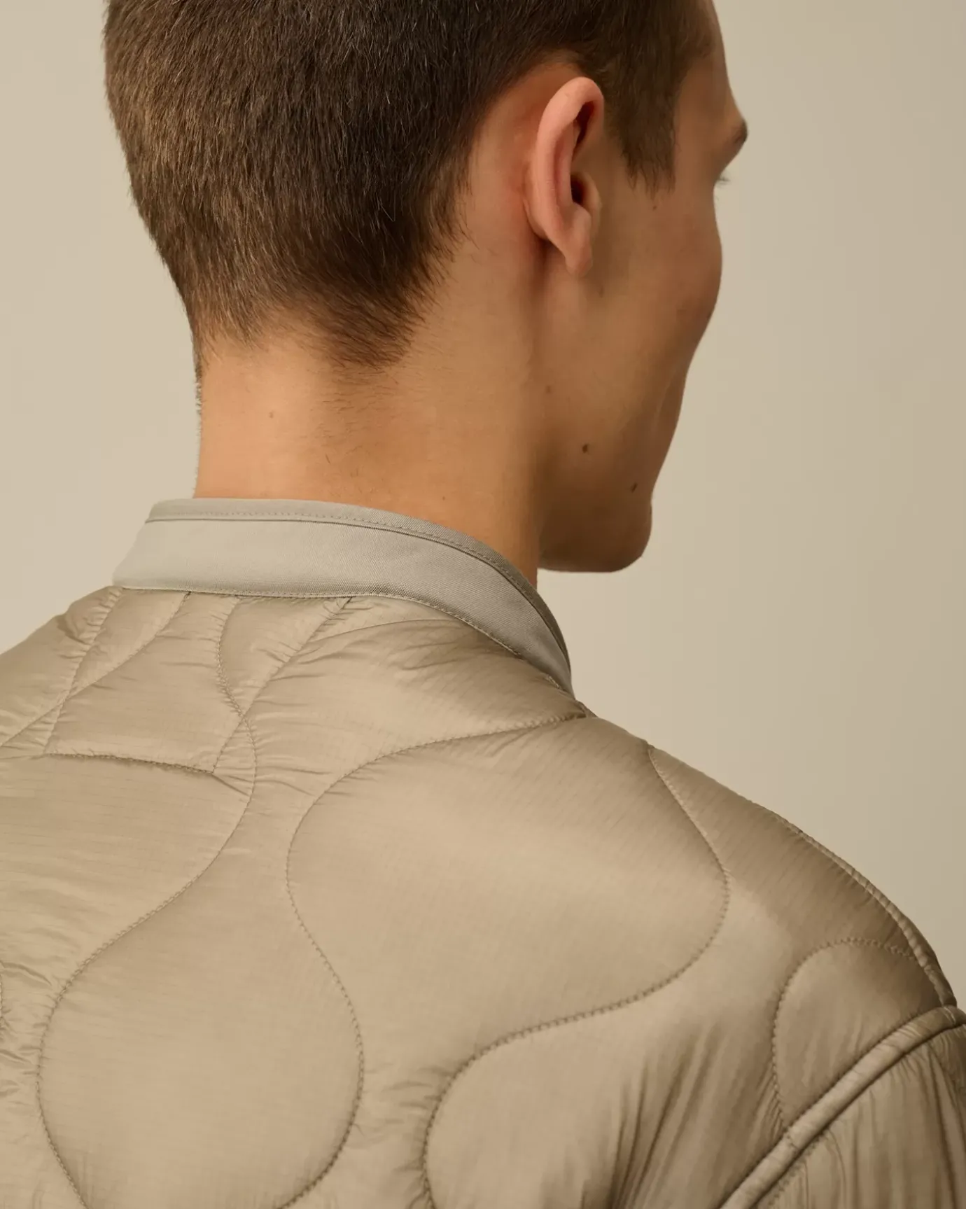 Jacket & Coats<C.P. Company Liner Padded Jacket Vintage Khaki – Beige
