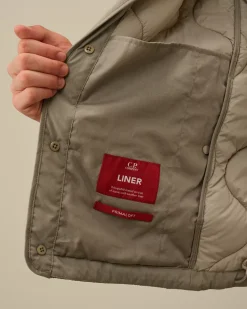 Jacket & Coats<C.P. Company Liner Padded Jacket Vintage Khaki – Beige