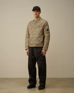 Jacket & Coats<C.P. Company Liner Padded Jacket Vintage Khaki – Beige