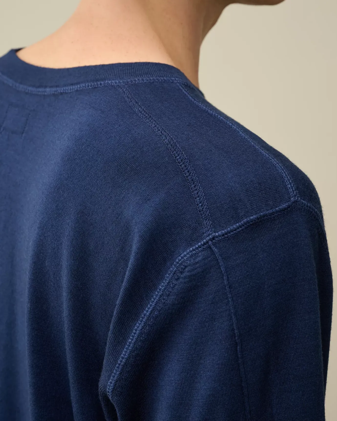 Jumpers<C.P. Company Merino Wool Fast Dyed Crew Neck Knit Estate Blue