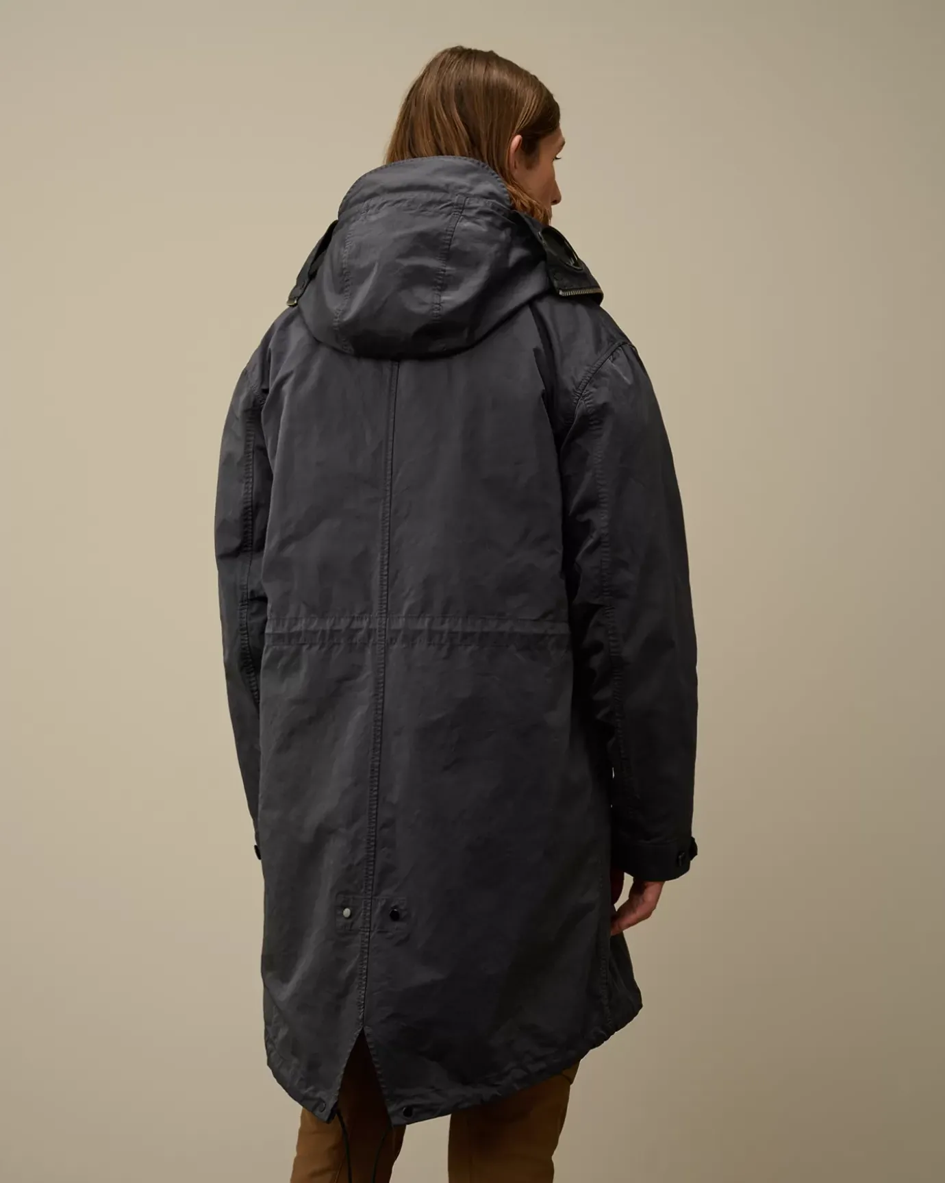Jacket & Coats<C.P. Company Micro Kei Explorer Parka Black Sand
