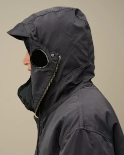 Jacket & Coats<C.P. Company Micro Kei Explorer Parka Black Sand