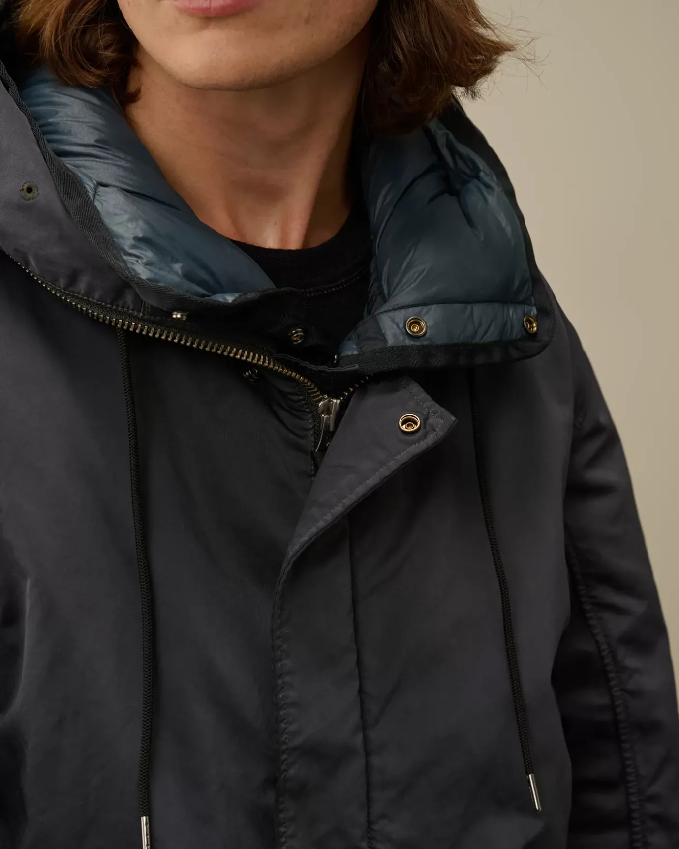 Jacket & Coats<C.P. Company Micro Kei Explorer Parka Black Sand