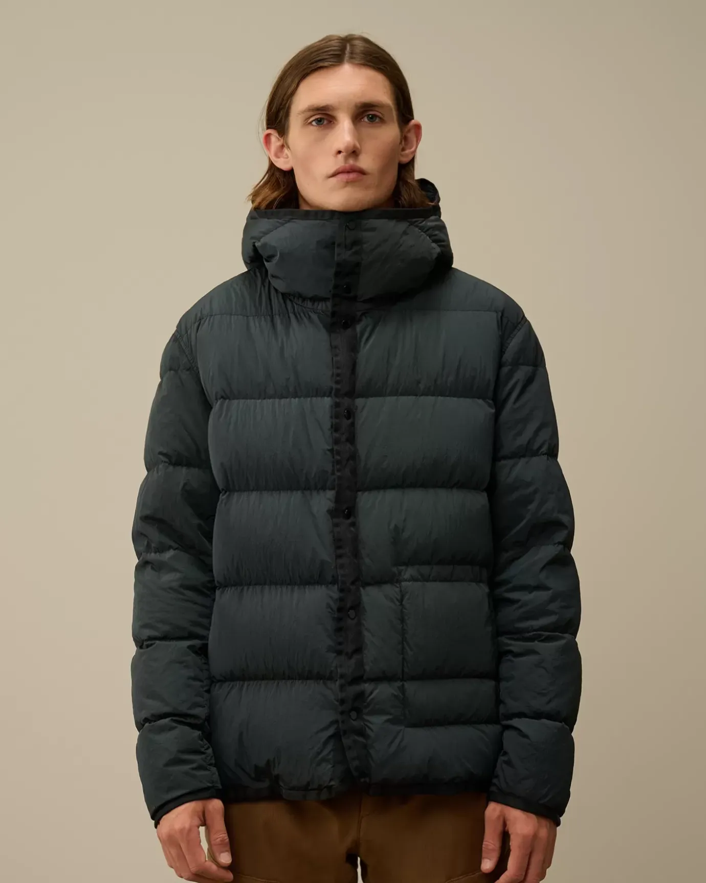 Jacket & Coats<C.P. Company Micro Kei Explorer Parka Black Sand