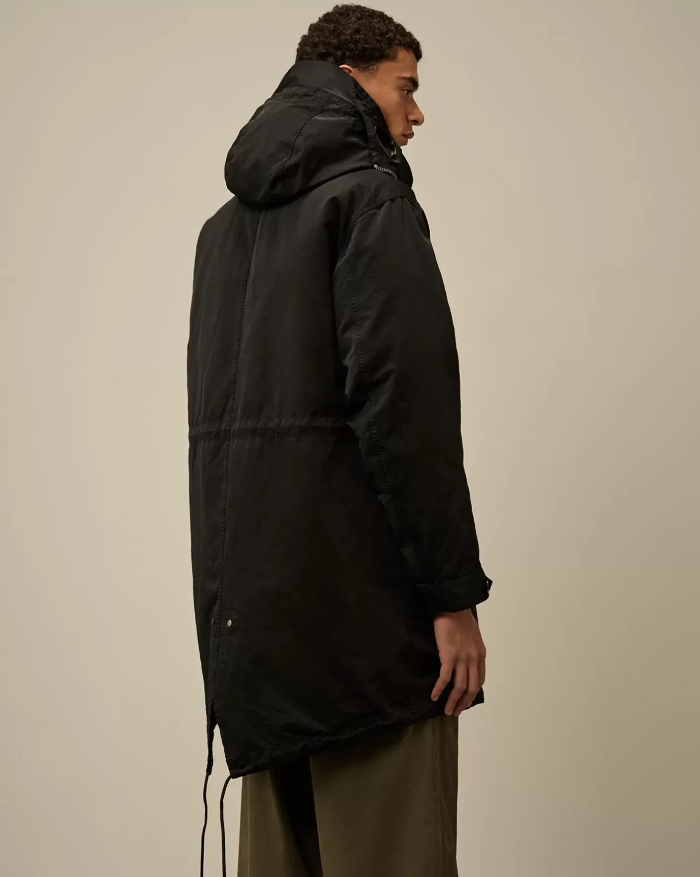 Jacket & Coats<C.P. Company Micro Kei Explorer Parka Black
