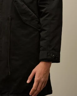 Jacket & Coats<C.P. Company Micro Kei Explorer Parka Black