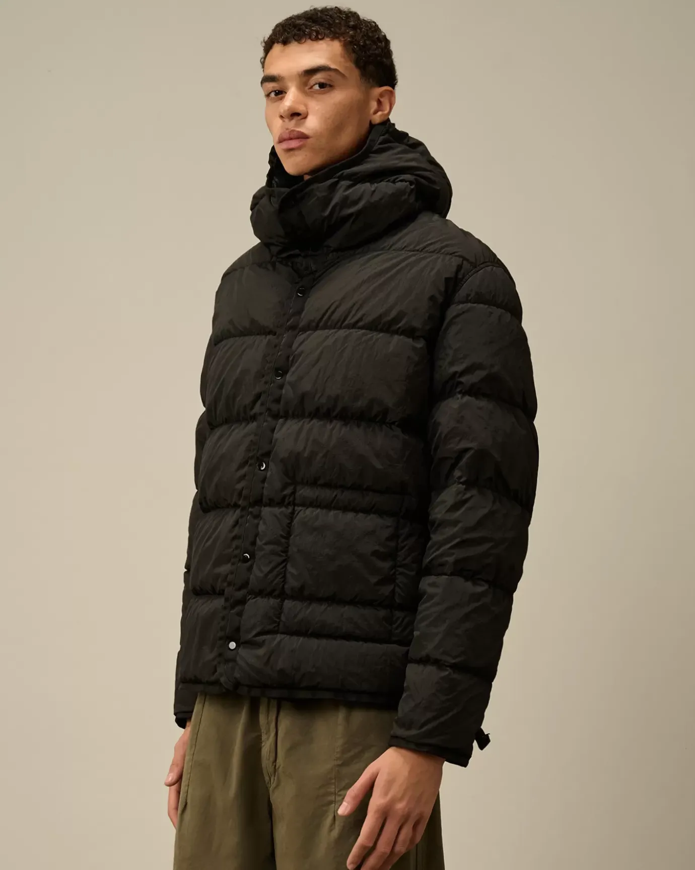 Jacket & Coats<C.P. Company Micro Kei Explorer Parka Black