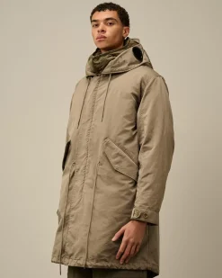 Jacket & Coats<C.P. Company Micro Kei Explorer Parka Walnut – Beige