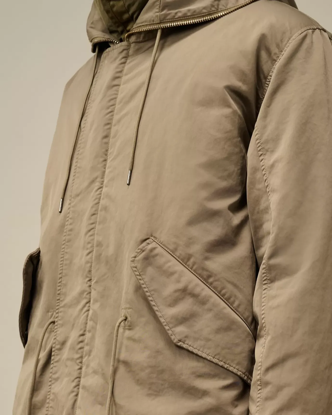 Jacket & Coats<C.P. Company Micro Kei Explorer Parka Walnut – Beige