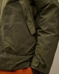 Jacket & Coats<C.P. Company Micro Kei Hooded Jacket Cypress – Green