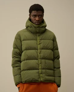 Jacket & Coats<C.P. Company Micro Kei Hooded Jacket Cypress – Green