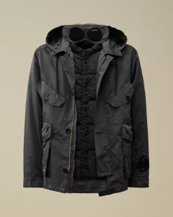 Jacket & Coats<C.P. Company Micro Kei Mille Jacket Black Sand