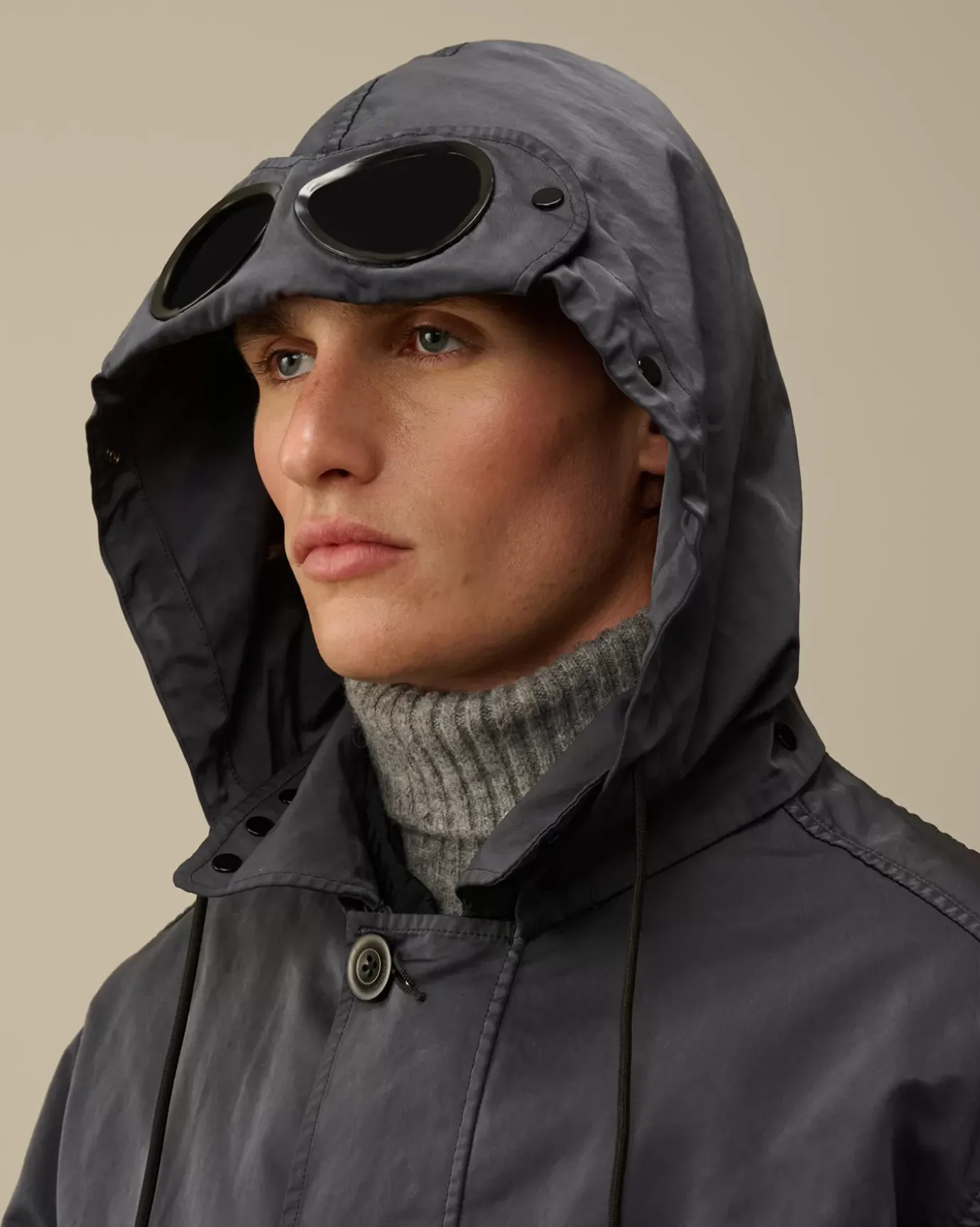 Jacket & Coats<C.P. Company Micro Kei Mille Jacket Black Sand